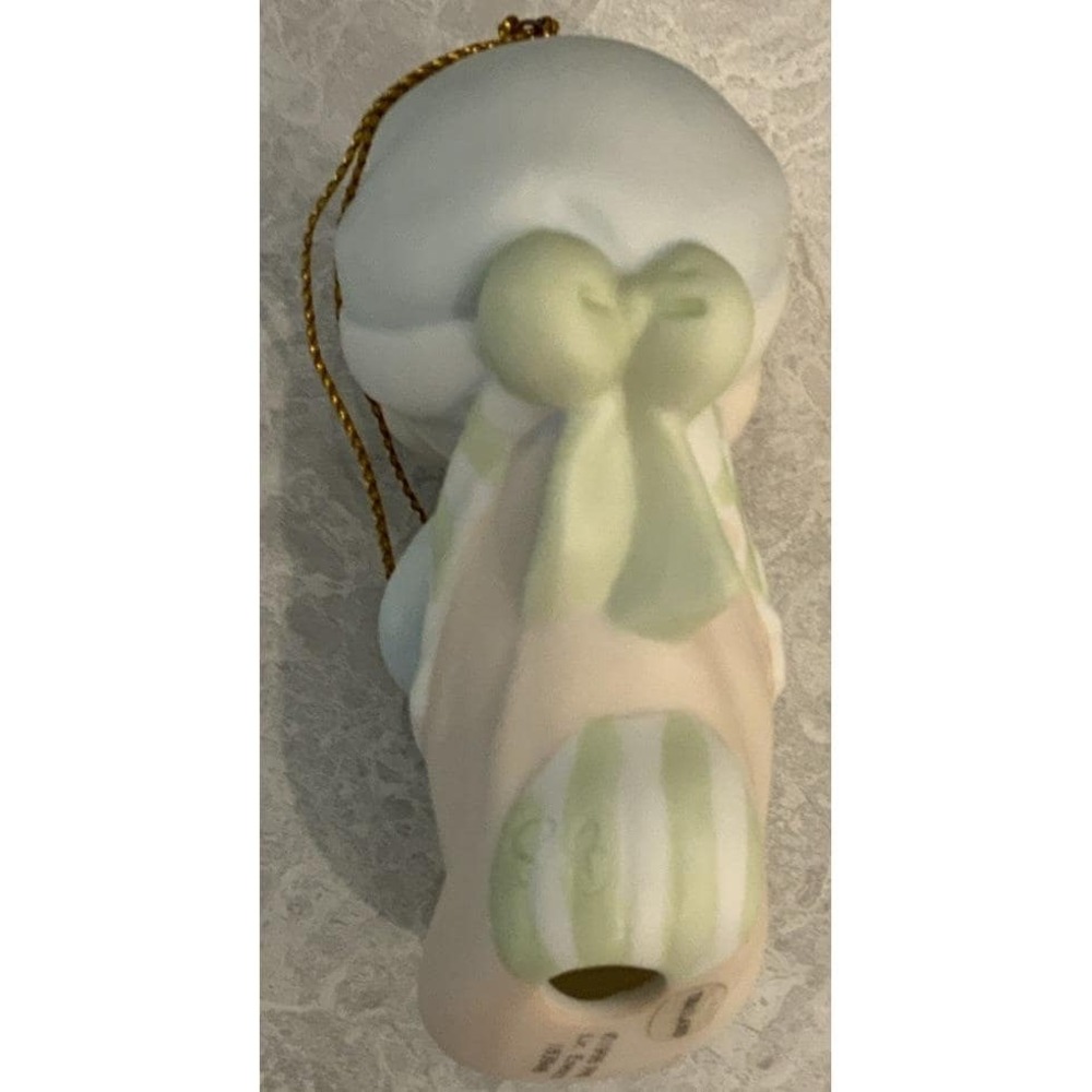 Precious Moments Baby's First Christmas 1996 Porcelain Ornament MPN 183938